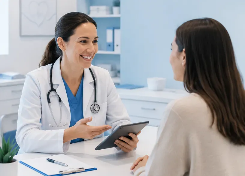 Modern clinic interior